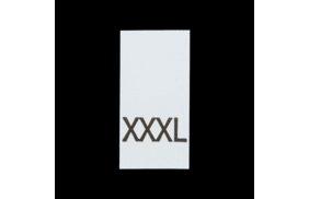 р3xlпб 3xl - размерник - белый (уп.200 шт) купить по цене 78 руб - в интернет-магазине Веллтекс | Новокузнецк

