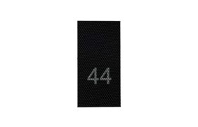 р044пч 44 - размерник - черный (уп.200 шт) купить по цене 115 руб - в интернет-магазине Веллтекс | Новокузнецк
