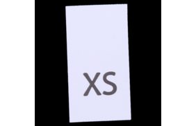 р-xsпб xs - размерник - белый (уп.200 шт) купить по цене 78 руб - в интернет-магазине Веллтекс | Новокузнецк
