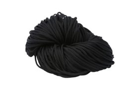 шнур для одежды круглый цв черный 5мм (уп 100м) 5-02 купить по 1.95 для тактического снаряжения в Новокузнецке 