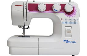 бытовая швейная машина janome my style 280s купить по доступной цене - в интернет-магазине Веллтекс | Новокузнецк
